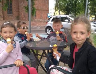WYJŚCIE NA SMACZNE LODY