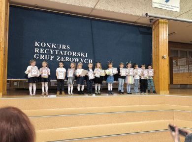 Sukces w konkursie recytatorskim!