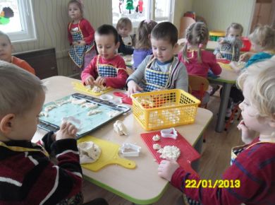 Robimy placki dla babci